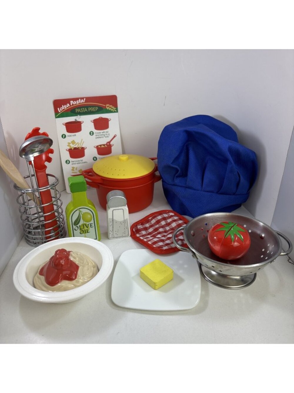 Melissa & Doug Prepare And Serve Lotsa Pasta Play Food Replacement Custom Set